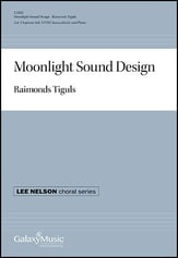 Moonlight Sound Design SATB choral sheet music cover